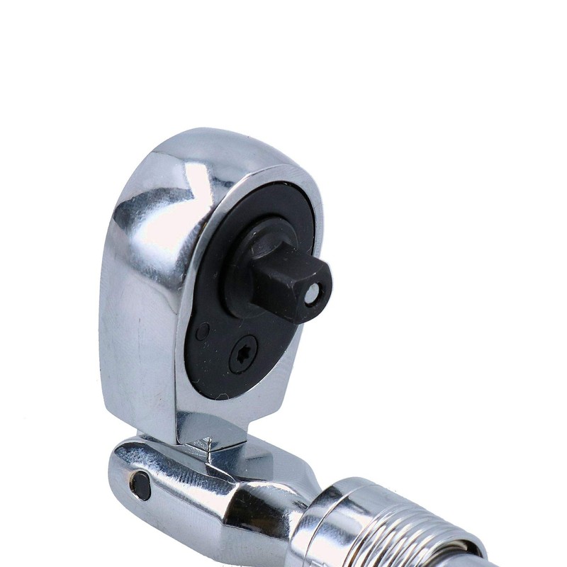 AB Tools-Toolzone 1/4" Drive Extendable + Flexible Ratchet Socket Driver