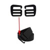 Adjustable 25mm Buckles for Webbing Slide Buckles Aluminium G Hook for Backpack Luggage Strap Webbing  (1 Pair)
