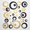 WANDfee® Wall Tattoo, Circles, Dots, 50 Stickers, Colour Choice For