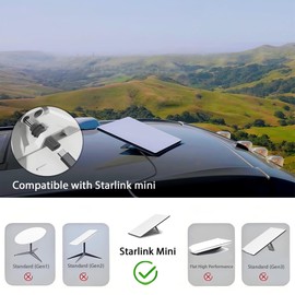 ISLOPU USB-C to DC 5.5x2.1mm Power Adapter, 100W PD Waterproof Connector, Barrel Jack Replacement for Starlink Mini