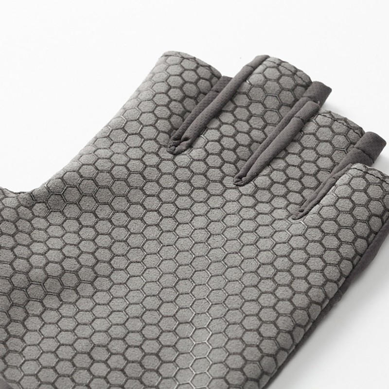 リバレイ (Rivalley) RV UVカットフィッシンググローブ5C XL グレー 5459