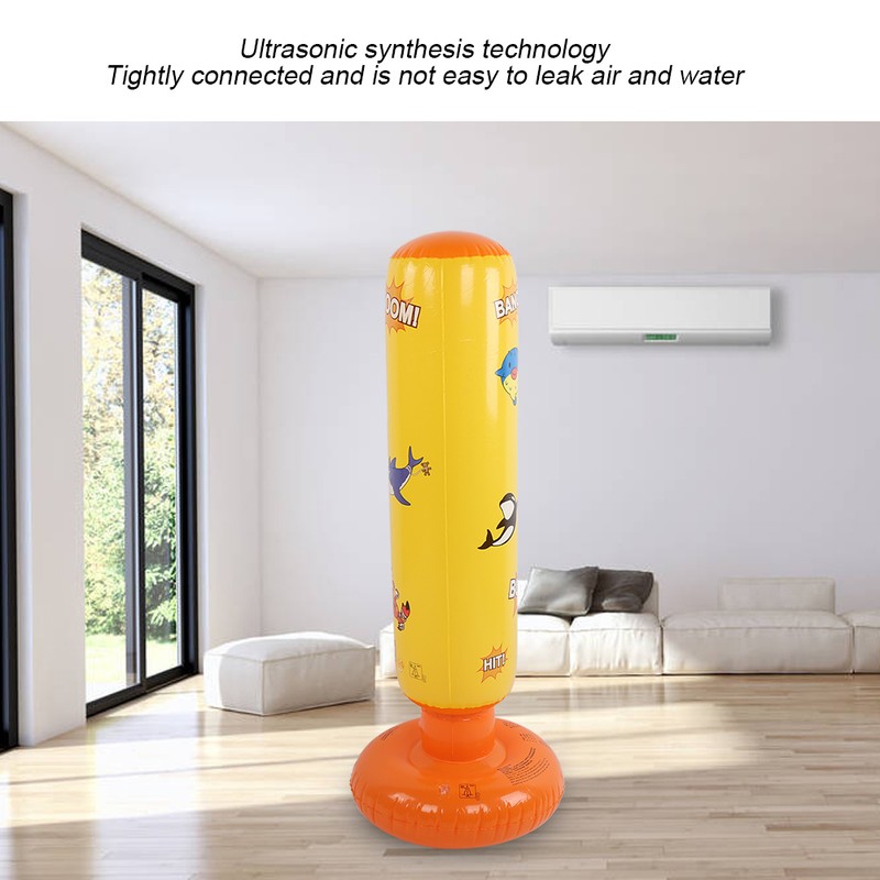 Inflatable Boxing Column Children Kids Hitting Punching Bag Sandbag Pressure
