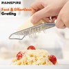 Rainspire Professional Cheese Graters for Kitchen Stainless Steel Handheld, Metal