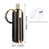 WINAKUI Permanent Match Keychain Lighter Match Strike, Reusable Waterproof Match