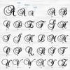 Back40Life - Precision Cut Wood Script Monogram Letter - J
