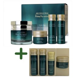 Isa Knox Age Focus Prime Double Effect Eye Foam Cream Special Set 50ml + 4 basic types added / 이자녹스 에이지포커스 프라임 더블이펙트 아이포올크림 기획세트 50ml+기초 4종 추가