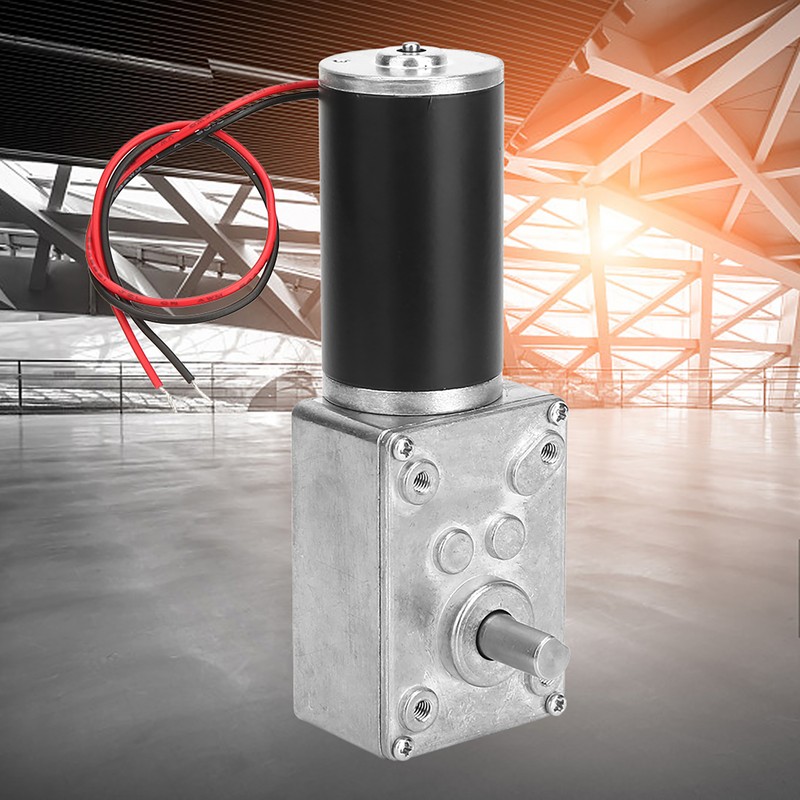 Speed Reduce Electric Gearbox Motor Reversible Worm Gear Motor 8mm