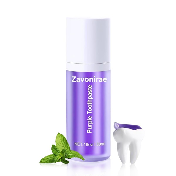 Purple Toothpaste for Teeth Whitening, Purple Teeth Whitening Toothpaste, Colour