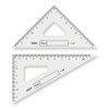 gakuno 12 cm Acrylic Triangle Ruler