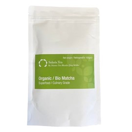 Solaris Tea Organic Matcha for Cooking, Baking and Smoothies 100g