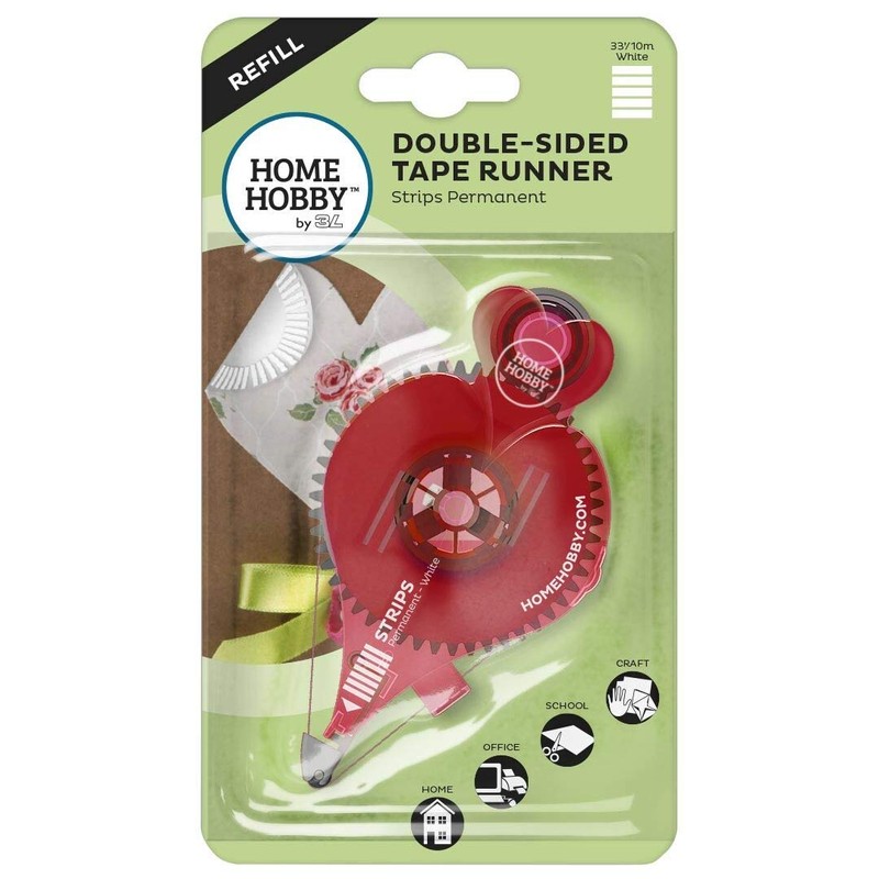 Home & Hobby Doublesided Pernament Tape Dispenser Refill, 49-feet