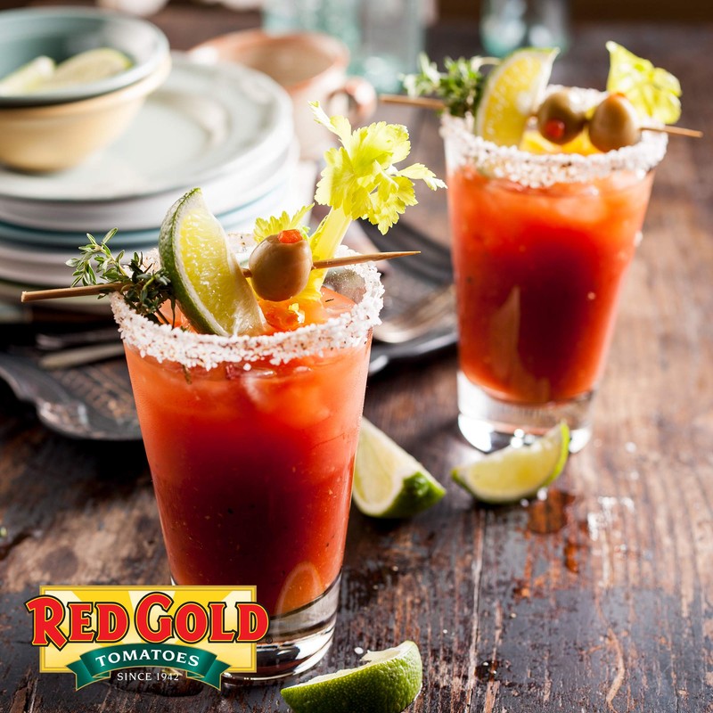 Red Gold, Fresh Squeezed Tomato Juice, 46 Fl Oz Can