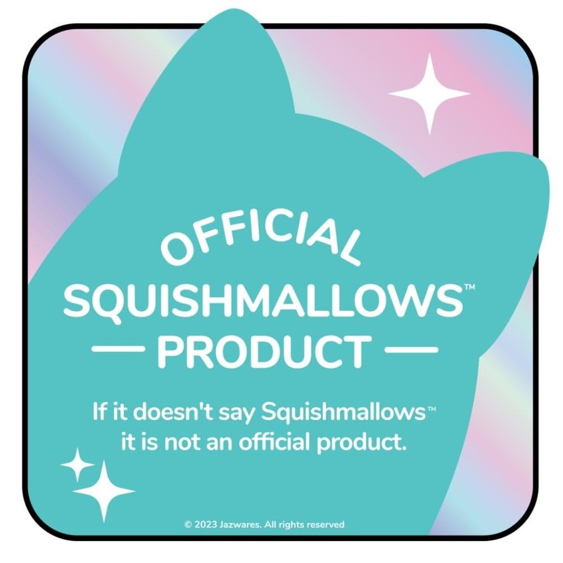 Original Squishmallows Woxie the Magenta Bigfoot 7.5"