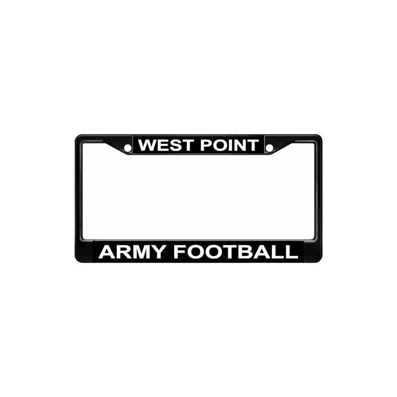 U.S. Army Football West Point Black License Plate Frame