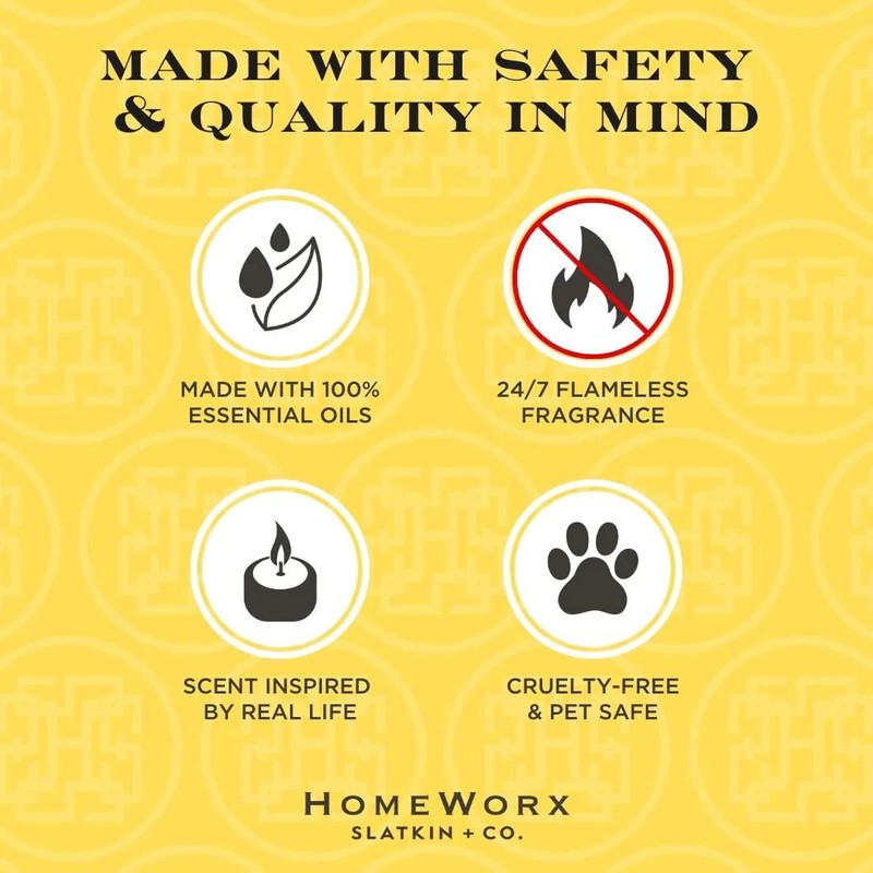 Homeworx by Slatkin & Co. Limoncello Cupcake Reed Diffuser -