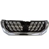 Perfit Liner New Front Black Grille Grill Replacement With Chrome