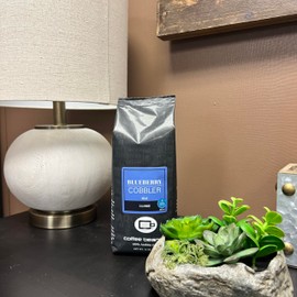 Blueberry Cobbler Flavored Coffee SWP Decaf, Specialty Arabica Coffee, Medium Roast, 12 ounce, Very Fine