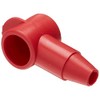 Powermaster Battery Terminal Boot, Top Post Cover, Rubber, Red, Each