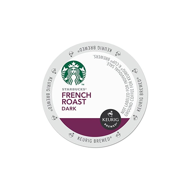 Starbucks® Single-Serve Coffee K-Cup®, French Roast, Carton Of 24