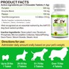 Probiotics for Dogs, 180 Chews Dog Probiotics and Digestive Enzymes,
