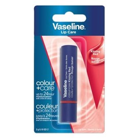 Vaseline - Bálsamo Labial, Lip Color Care Stick (3.0 g), Humectación hasta por 24 horas, Kissing Red