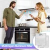 2 Pack-S97018029 Range Hood Filter Replacement, Upgraded Stainless steel frame