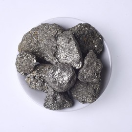 Chalcopyrite Raw Crystals, Large 1.25-2.0" Healing Crystals Natural Rough Stones Crystal for Tumbling, Cabbing, Fountain Rocks, Decoration, Polishing, Wire Wrapping, Wicca & Reiki