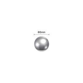 sourcing map 100pcs 5mm 440C Stainless Steel Bearing Balls G25 Precision