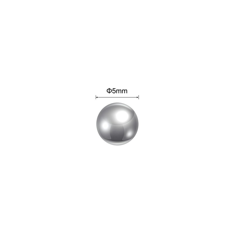 sourcing map 100pcs 5mm 440C Stainless Steel Bearing Balls G25