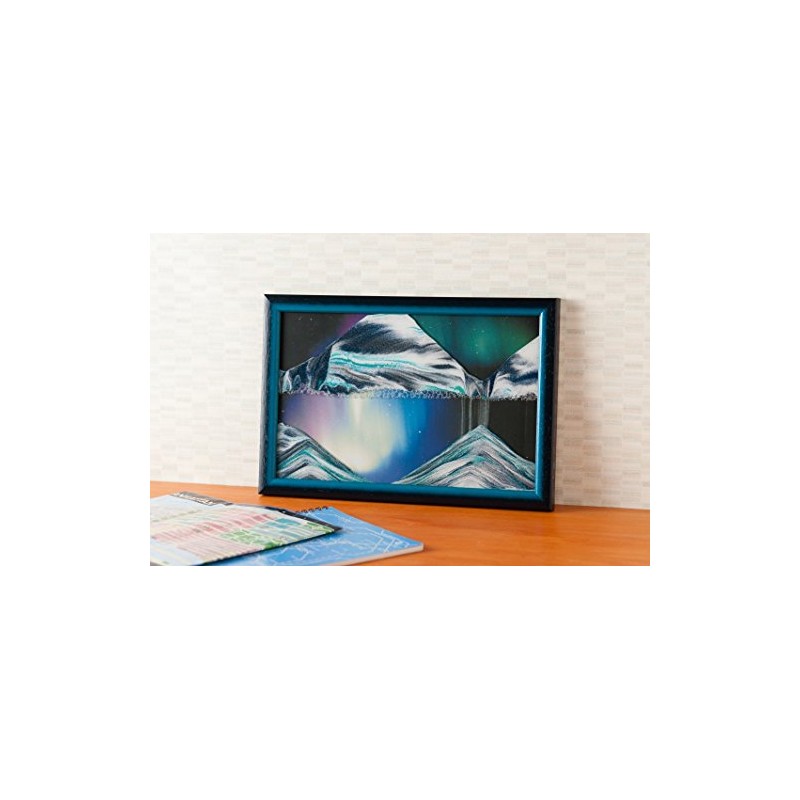 KB collection Aurora Borealis Small Size Moving Sand Art -