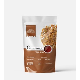 Hebhac Herbals Crushed Cinnamon Bark 100 g | Flavorful Indian Spice | Naturally Dried Sticks | Ground Cinnamon Bark for Herbal Teas