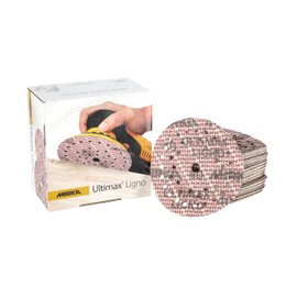 Mirka Ultimax Ligno Ø 125mm sanding discs Velcro Multifit/grit 40/50 pieces/multi-perforation/for sanding wooden surfaces
