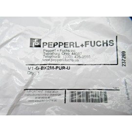Pepperl Fuchs Lot of 3- Pepperl+Fuchs V1-G-BK2M-PUR-