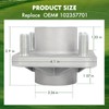 Aluminum Golf Cart Front Wheel Hub Assembly, Fit for Club