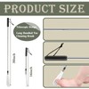 Toe Cleaning Brush Lotion Applicator for Feet with 6 Reusable