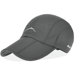 Laquest Foldable Hat, Cap, Outdoor, Waterproof, gray (dark gray)
