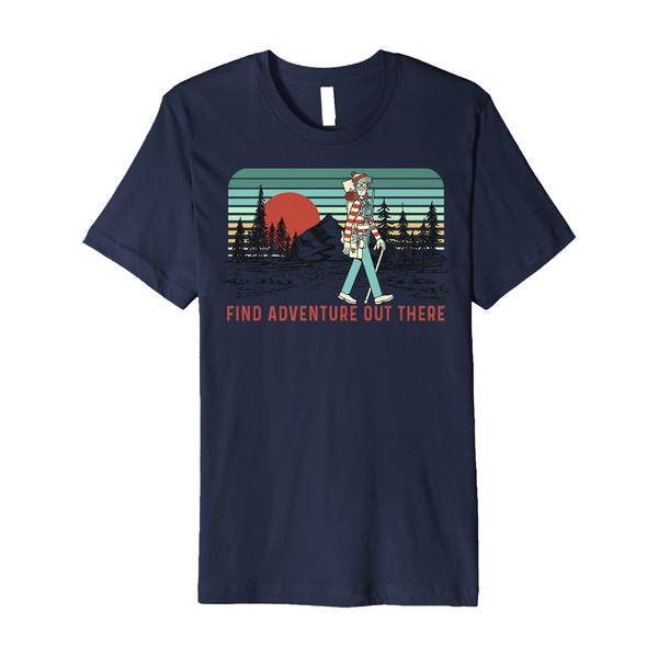Where's Waldo Find Adventure Out There Premium T-Shirt