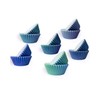 Gcardist 300-Count Gradient Cupcake Liners Cupcake Cups Food Grade Blue