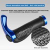 VOANZO Bicycle Handlebar Grips, Ergonomic Design Rubber MTB Mountain Bike
