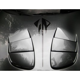 Clausen's World Stingray Hood Decal Vinyl Graphics 32", Fits All Corvette's, Red