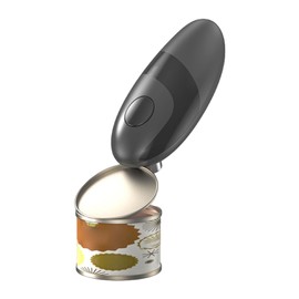 Irishom Apriscatole Elettrico Automatico, Apriscatole Facile Estrazione, Portatile per la Casa con Bordo Liscio e Taglio Laterale, Adatto per Varie Forme di Lattine