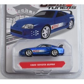 Jada JDM Tuners 1:64 Scale, Blue 1995 Toyota Supra