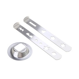 NewLuyer Biscuit Maker Attachment for Meat Grinder Cookie Press, Stainless Steel Pastry Churros Nozzle Family Kitchen Making Baking Tool