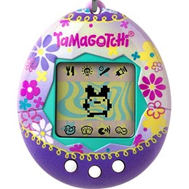 Bandai Tamagotchi Original Paradise Shell | Tamagotchi Original Cyber Pet 90s Adults And Kids Toy With Chain | Retro Virtual Pets Are Great Boys And Girls Toys Or Gifts For Ages 8+