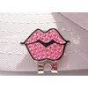 FunMarkers Pink Hot Lips W/Crystals and Magnetic Hat Clip