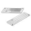 2 Pcs Saddlebag Latch Covers Saddle Bag Outer Lid Hinge