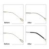 Glasser End Tips Slotted Ear Sock Pieces Silicone Eyewear Anti-Slip