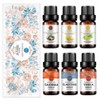 RAINBOW ABBY 6-Pack Orangic 100% Pure Essential Oil Set (Vanilla,