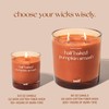 Snif Half Baked Pumpkin Smash 8.5 Oz Scented Candle
