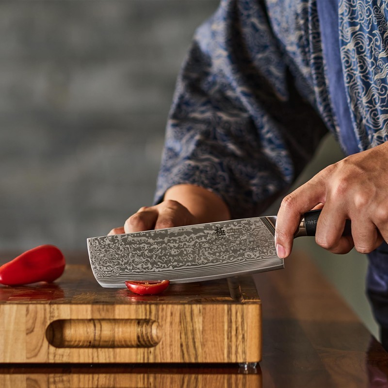 KYOKU Nakiri Knife - 7" - Shogun Series - Japanese